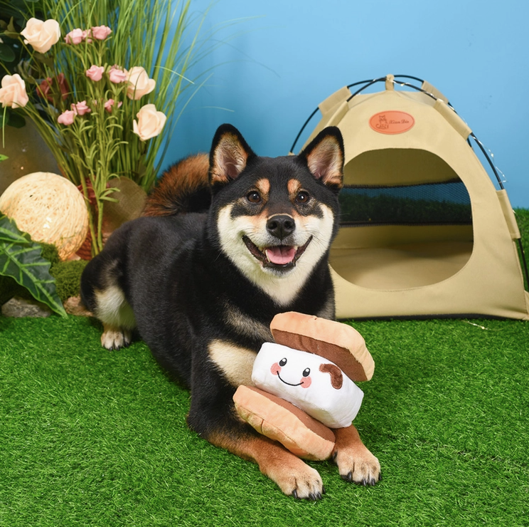 Camping Pups | S’More - Dog Plush Toy